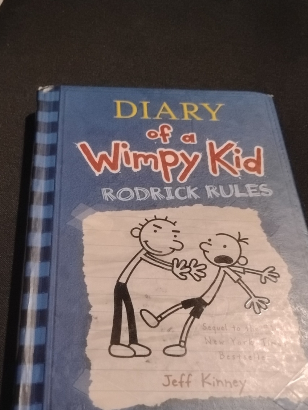 Diary of a Wimpy Kid: Rodrick Rules - Blue Hardcover Journal by Jeff Kinney